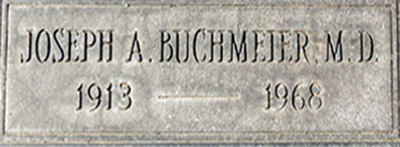 Joseph Buchmeier grave stone