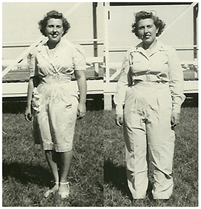 Modelling the Army nurse uniforms