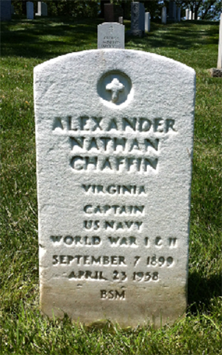 Alex N. Chaffin Grave Marker