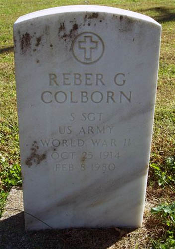 Reber G. Colborn Grave Marker