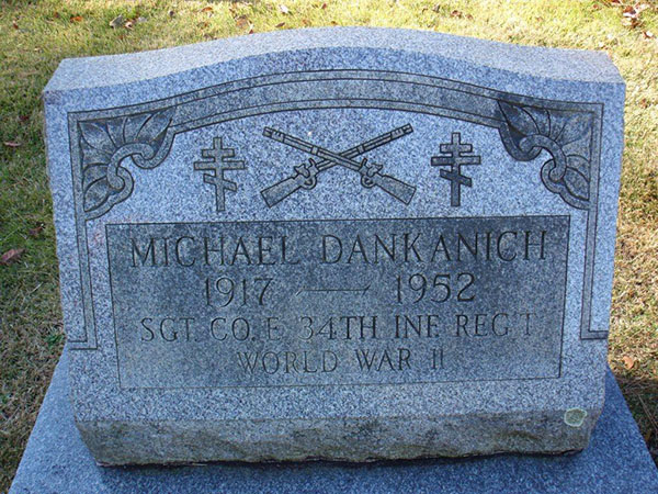 Michael Dankanich Grave Marker