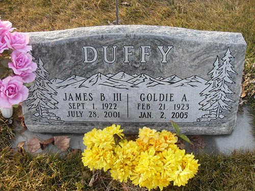 James B. Duffy Grave Marker