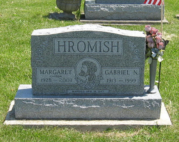 Gabriel N. Hromish Grave Marker