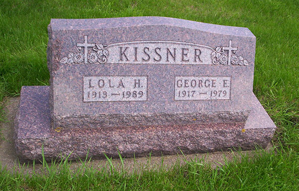 George E. Kissner Grave Marker
