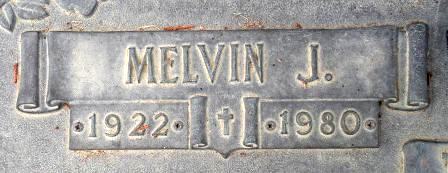 Melvin J. Ling Grave Marker