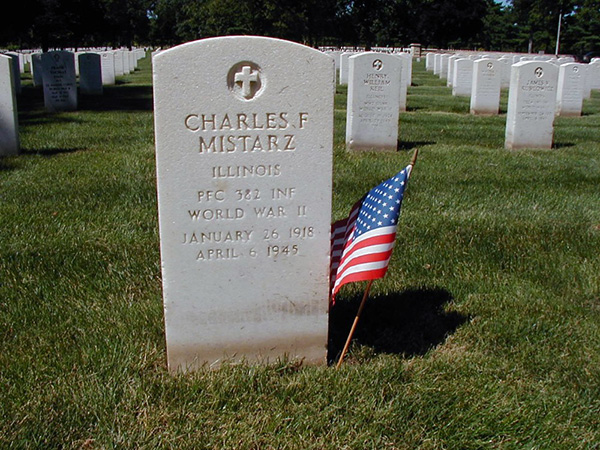 Charles F. Mistarz Grave Marker