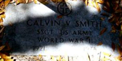 Calvin V. Smith Grave Marker