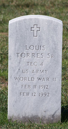 Louis Torres Grave Marker