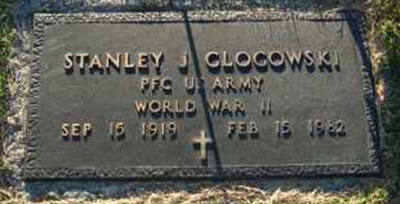 stanley glogowski Grave marker
