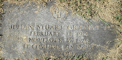 julian gravely grave marker