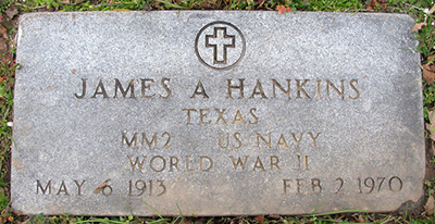 james hankins grave marker