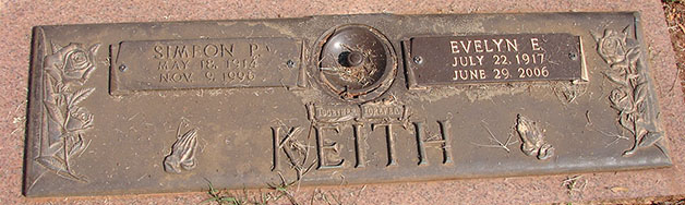 Simeon Keith Grave Marker